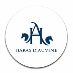 STICKER ROND - HARAS D'AUVINE - STI001