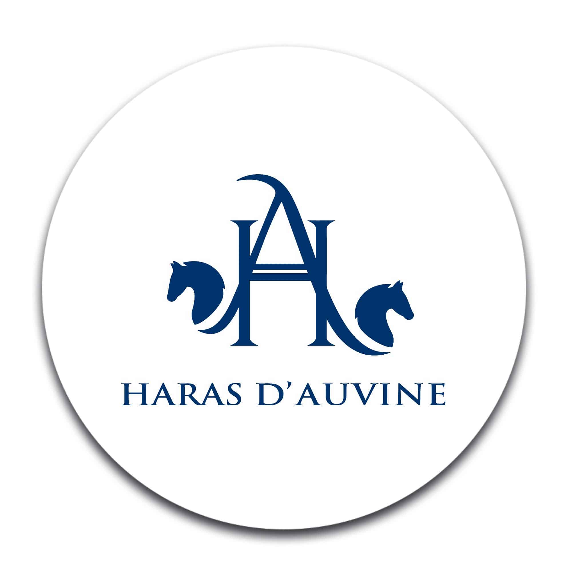 STICKER ROND - HARAS D'AUVINE - STI001