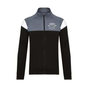 Veste de survêtement zippée (enfant) - Aviron Sedanais - Noir - PA391