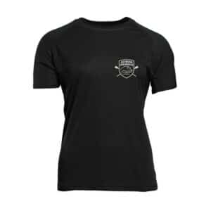 T-Shirt respirant (femme) - Aviron Sedanais - Noir - PK141