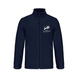 Veste micropolaire zippée (femme) – ECURIE BERTRAND BOUGAULT - Navy – K907