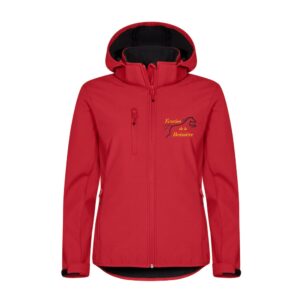 SOFTSHELL "Classic" (femme) - Ecuries de la boissiere - Rouge - 0200917