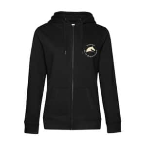 SWEAT ZIPPÉ (femme) - SARL ÉCURIES DE LA BRETONNIERE - Noir - BCW03Q