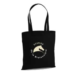 TOTE BAG - SARL ÉCURIES DE LA BRETONNIERE - Noir - WM101