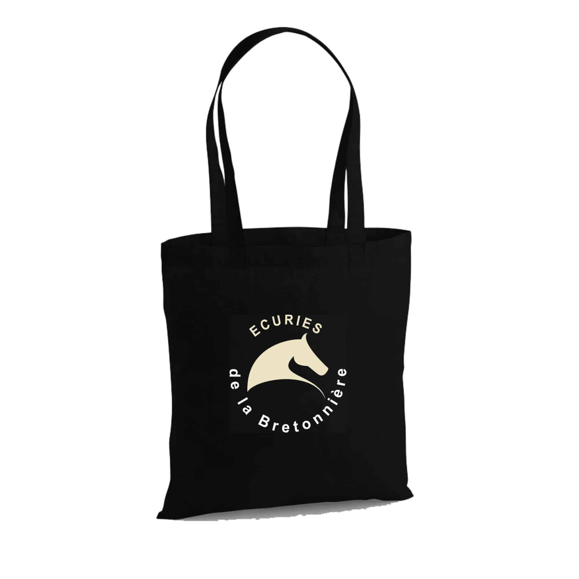 TOTE BAG - SARL ÉCURIES DE LA BRETONNIERE - Noir - WM101