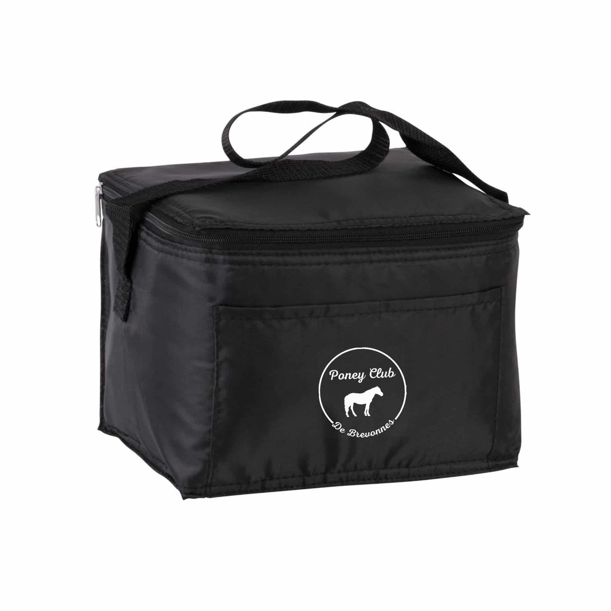 Mini sac isotherme - Poney Club De Brevonnes - Noir - KI0345