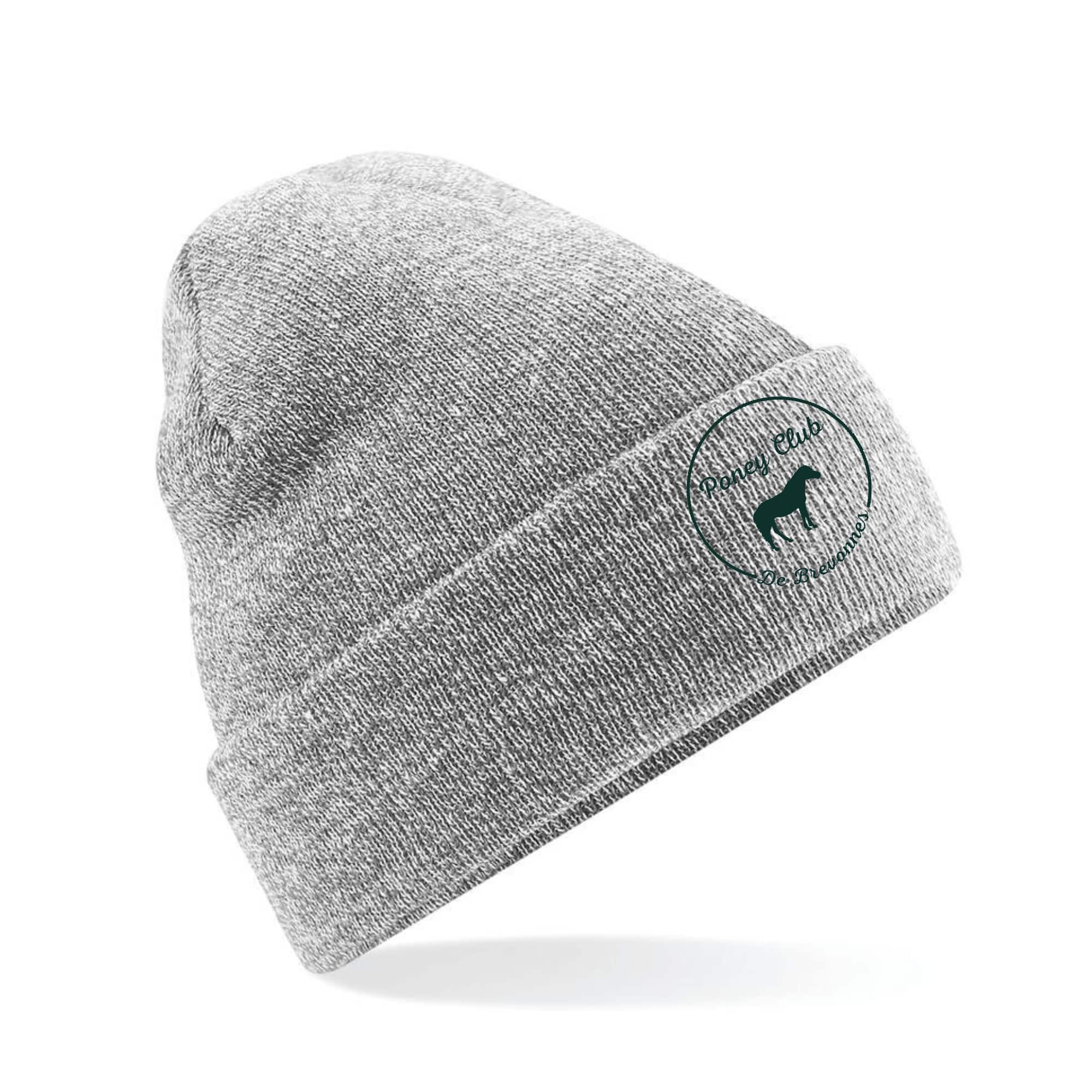 BONNET – Poney Club De Brevonnes - Gris chiné - BF045