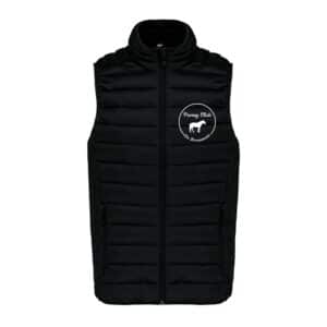 DOUDOUNE SANS MANCHES (enfant) - Poney Club De Brevonnes - Noir - K6115