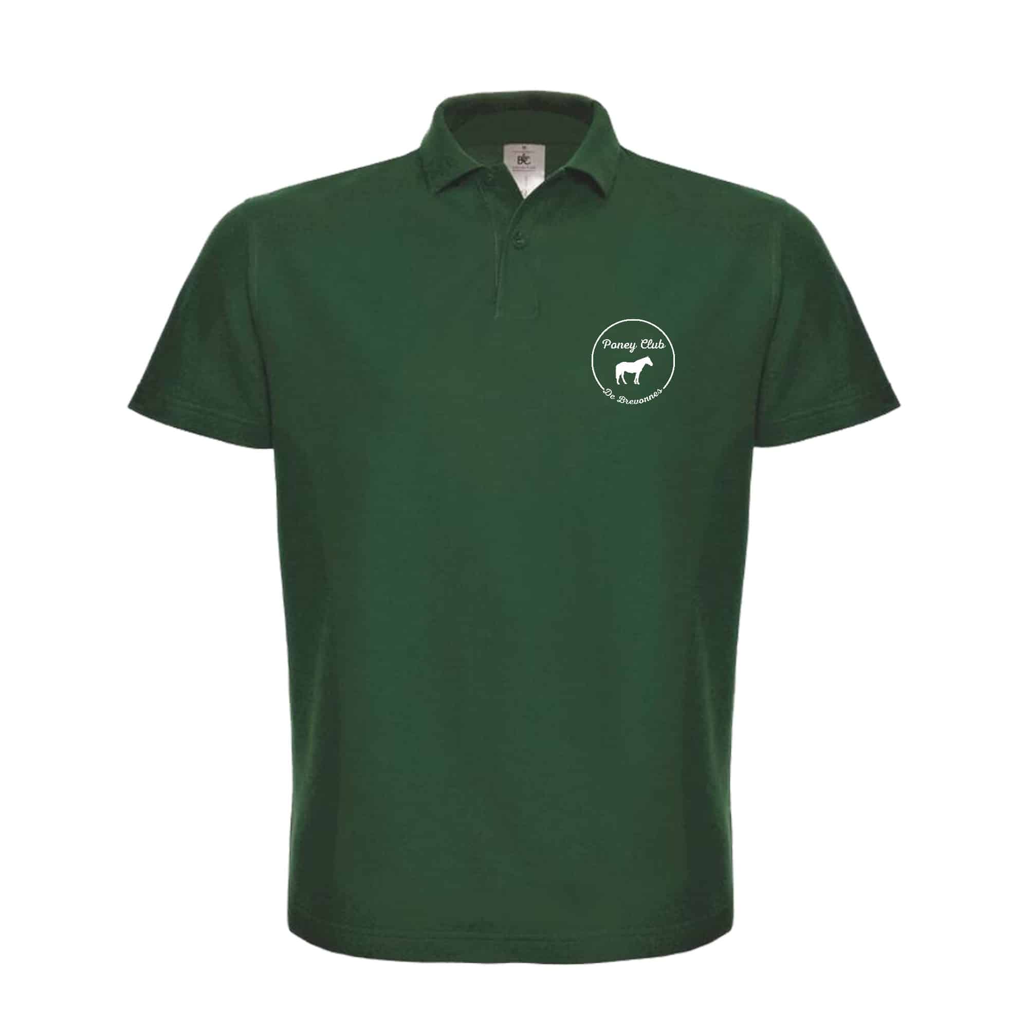 POLO (homme) - Poney Club De Brevonnes - Vert foret - BCID1