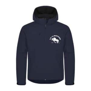 SOFTSHELL "Classic" (homme) - Centre Equestre La Montagne - Navy - 0200912