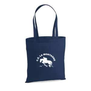 TOTE BAG - Centre Equestre La Montagne - Navy - WM101