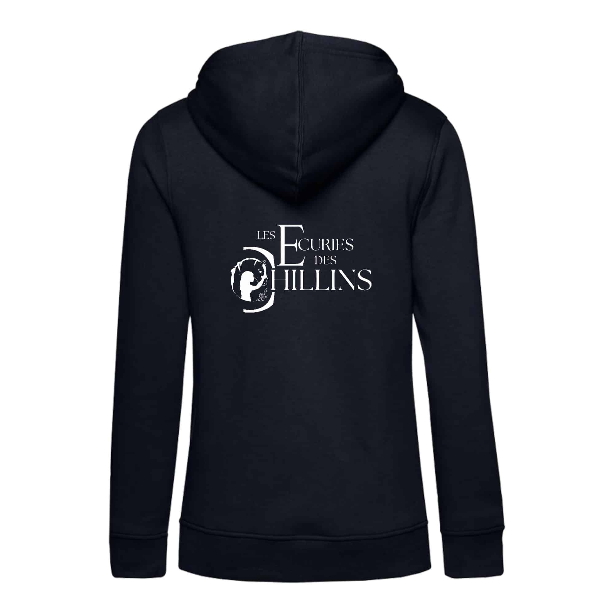 SWEAT A CAPUCHE (femme) – Les écuries des Chillins - BCW34B – Image 4