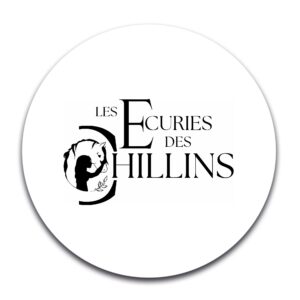 STICKER ROND - Les écuries des Chillins - STI001