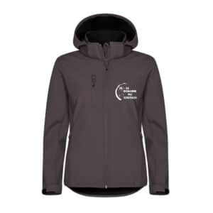 SOFTSHELL "Classic" (femme) - Le Domaine du coutach - Gris Anthracite - 0200917