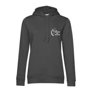 SWEAT A CAPUCHE (femme) – Le Domaine du coutach - Gris Anthracite - BCW34B