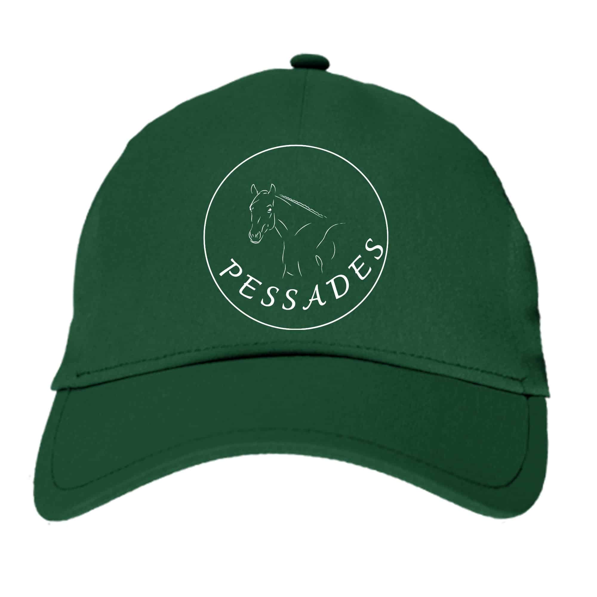 CASQUETTE - Écurie des Pessades - Vert foret - BF015