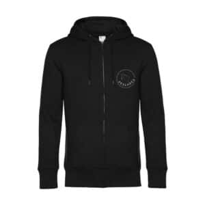 SWEAT ZIPPÉ (enfant) - Écurie des Pessades - Noir - K455