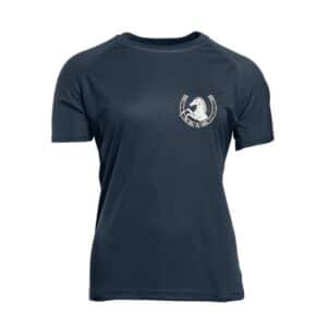 T-Shirt respirant (femme) - Écuries du Domaine de Villette - Navy - PK141