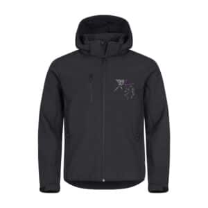 SOFTSHELL "Classic" (homme) - Écuries du Jannah - Noir - 0200912
