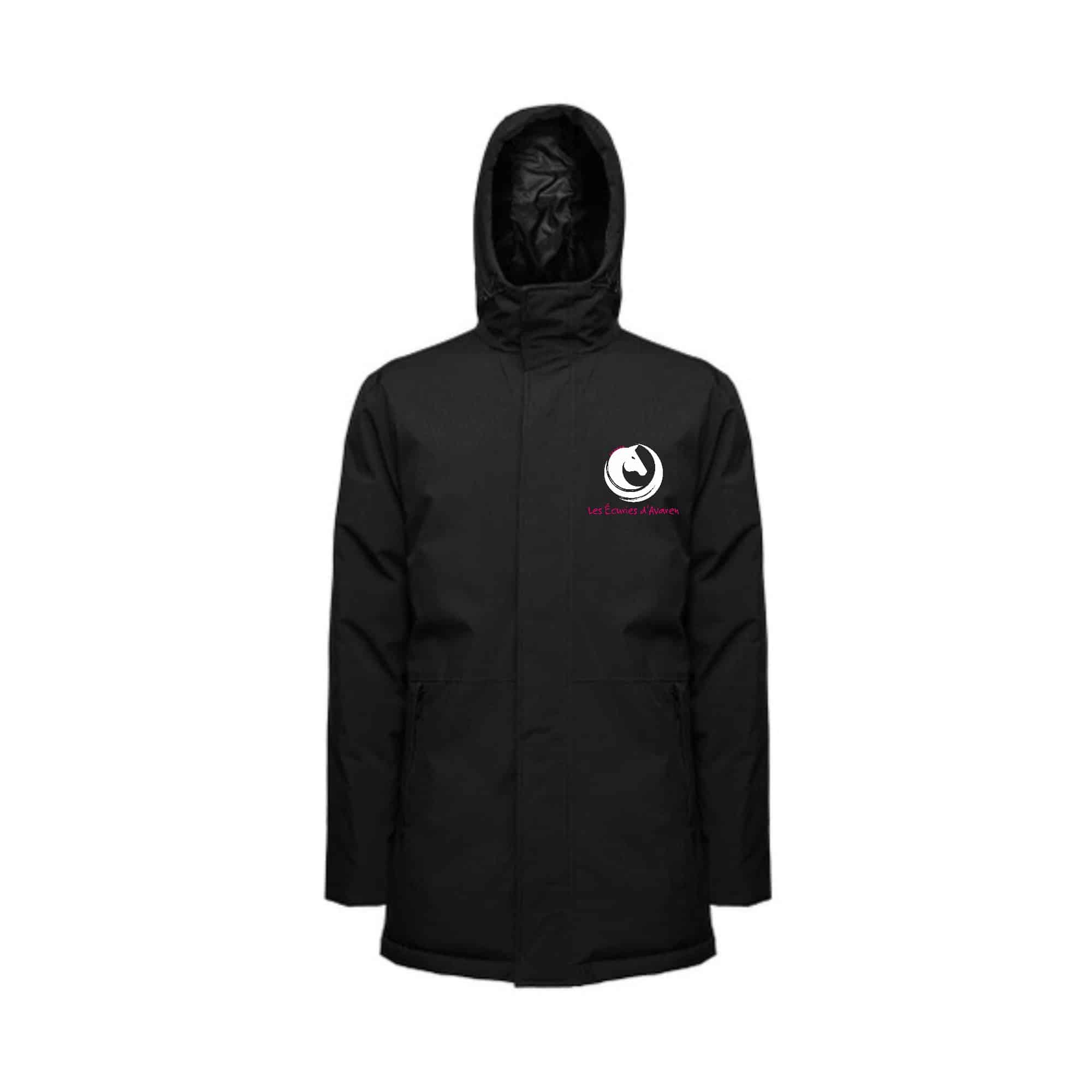 PARKA (unisexe) - Les Ecuries d'Avaren - Noir - PK543