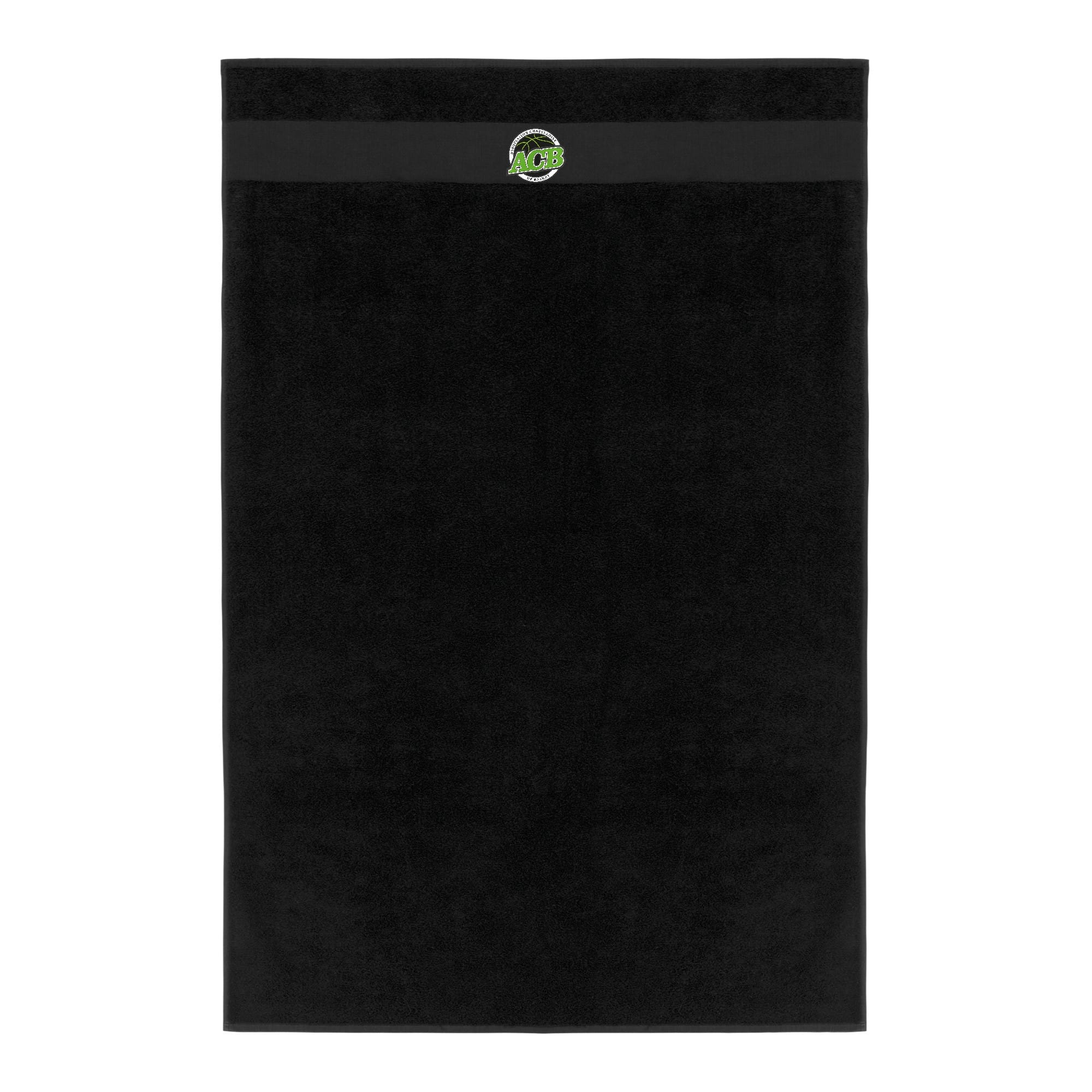 Serviette éponge - ACB La Chapelle – Noir - k111 – Image 2