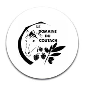 STICKER ROND - Le Domaine du coutach - STI001