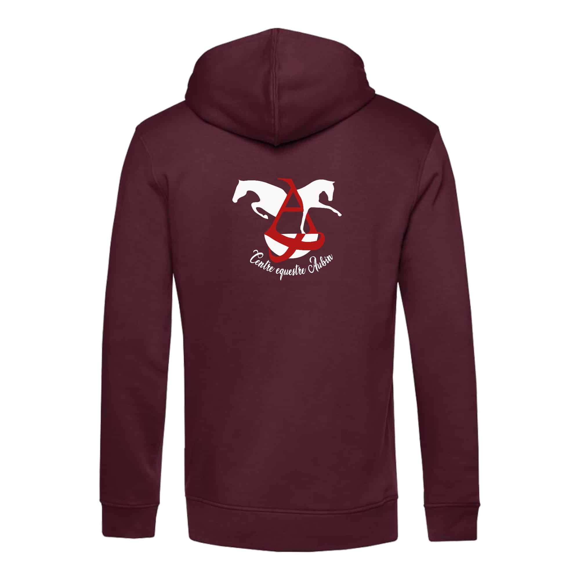 SWEAT A CAPUCHE (enfant) - Centre équestre Aubin - K477 – Image 3