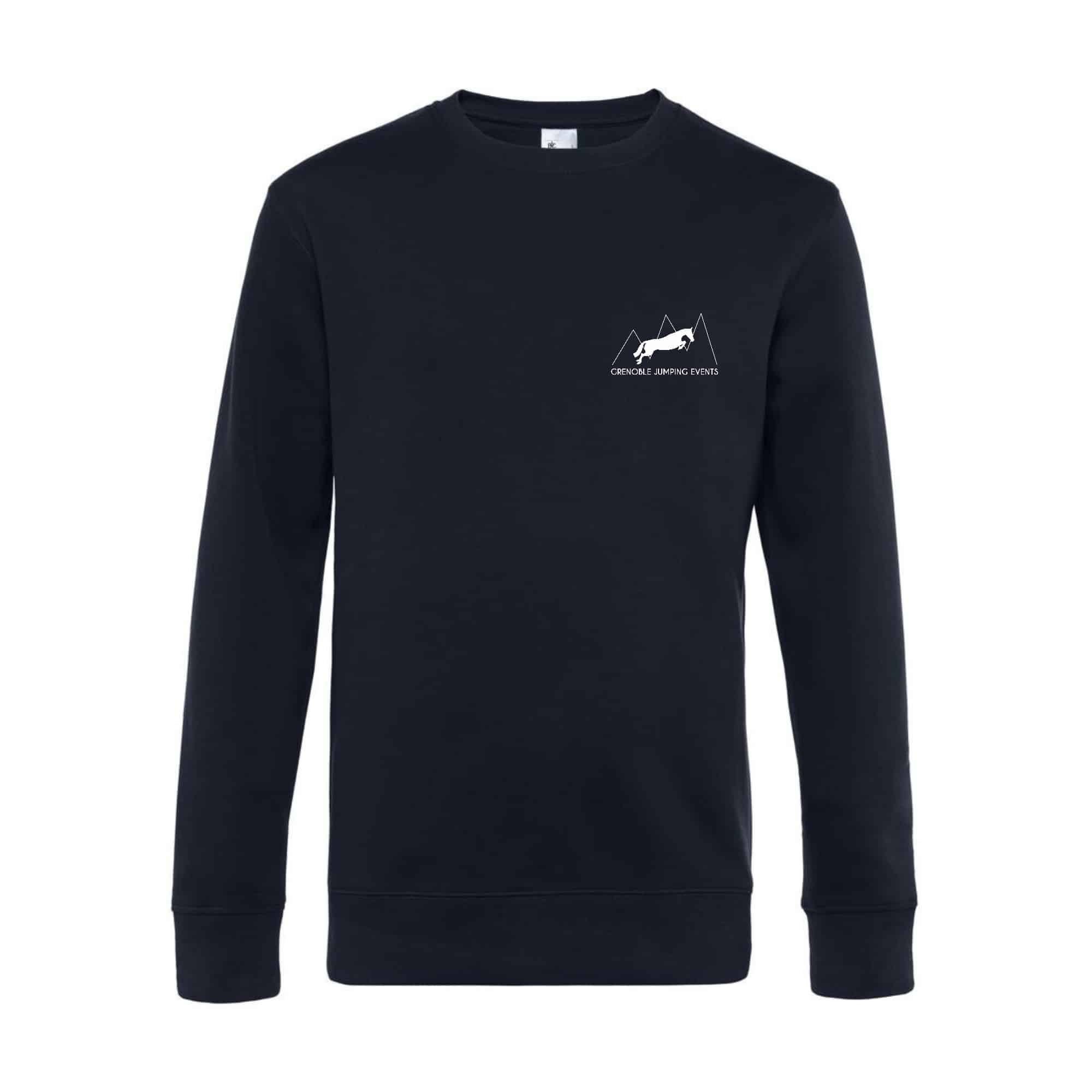 SWEAT COL ROND (enfant) - Grenoble Jumping Events – Navy - ID332K