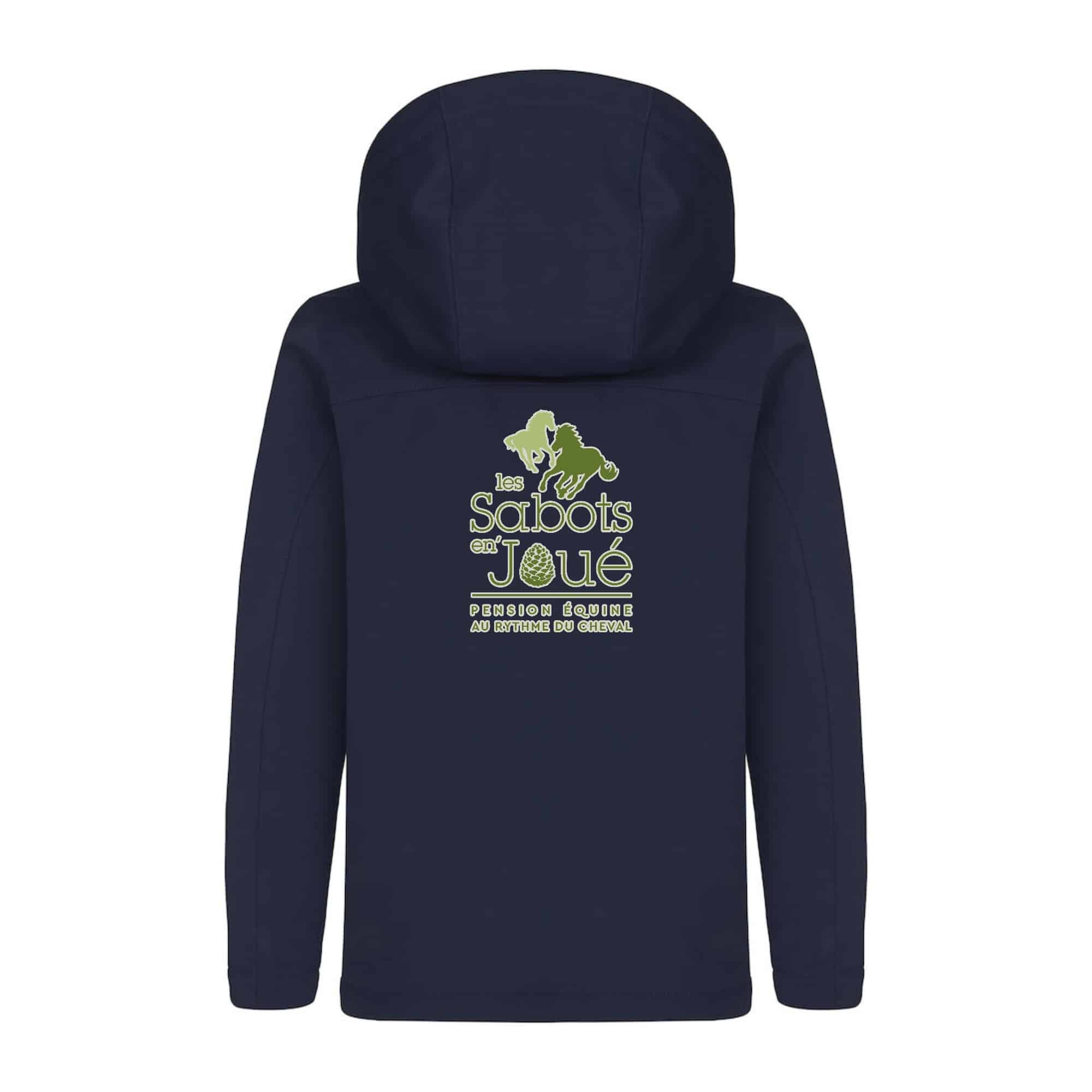 Softshell "PADDED" (enfant) - Les Sabots en’Joué – Navy - 020906 – Image 2