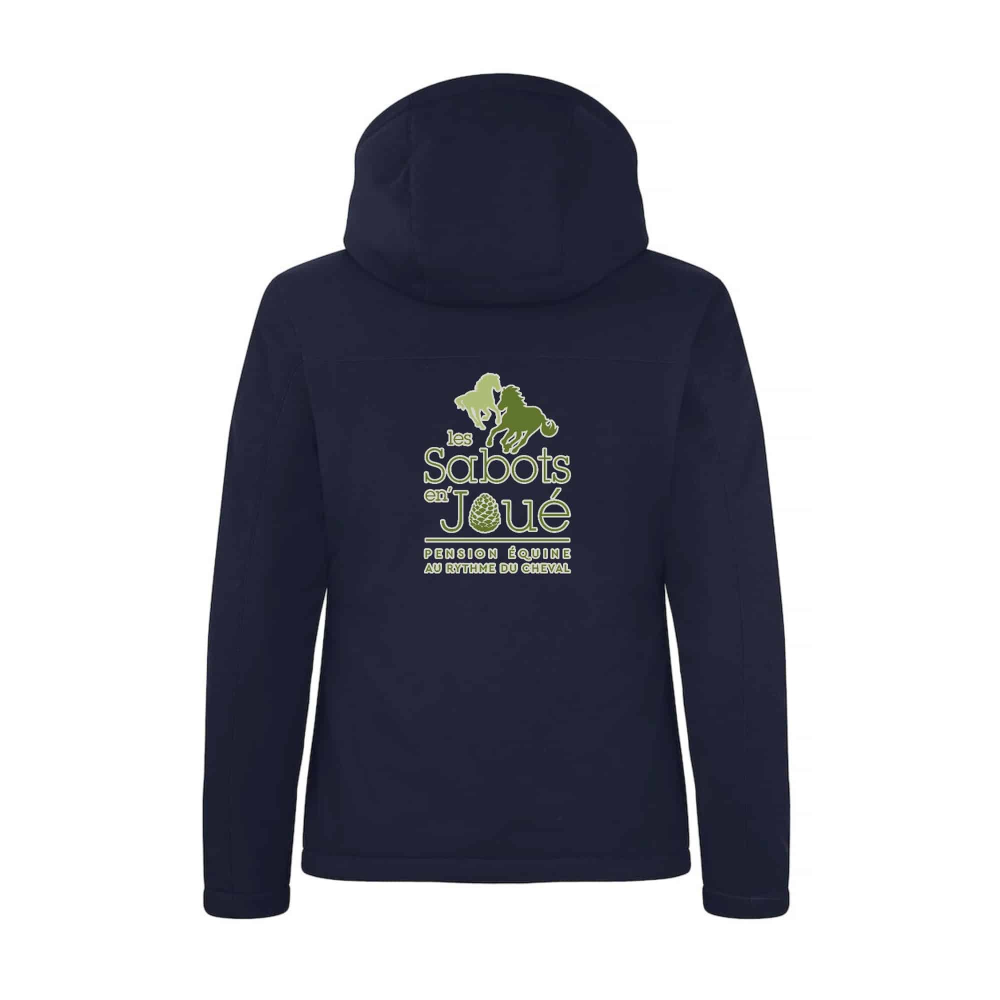 Softshell "PADDED'' (femme) - Les Sabots en’Joué – Navy - 020953 – Image 2