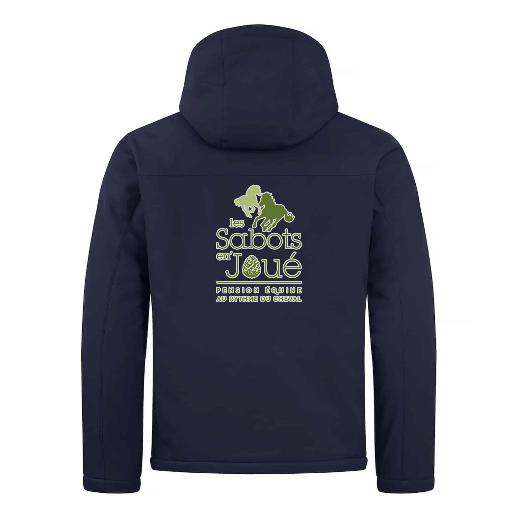 Softshell "PADDED" (homme) - Les Sabots en’Joué – Navy - 020952 – Image 2