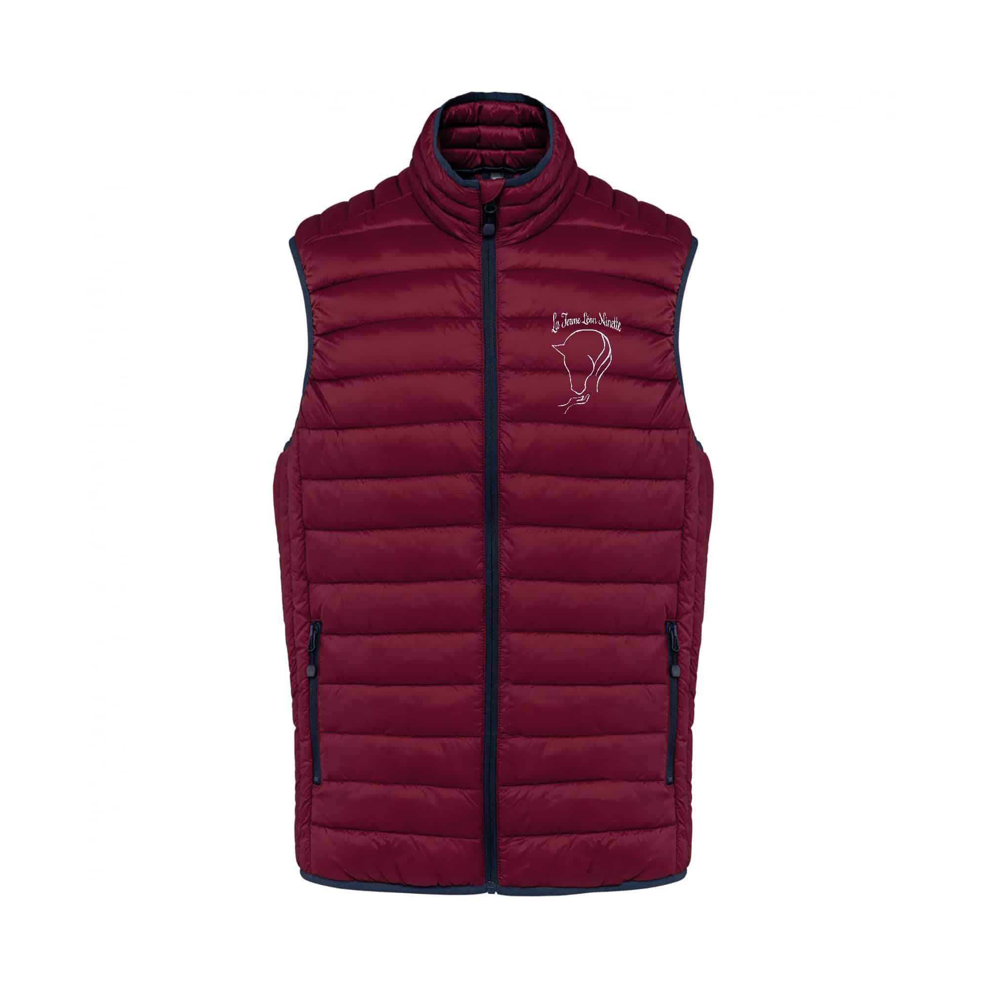 DOUDOUNE SANS MANCHES (femme) - La Ferme Leon Ninette - K6114 – Image 5
