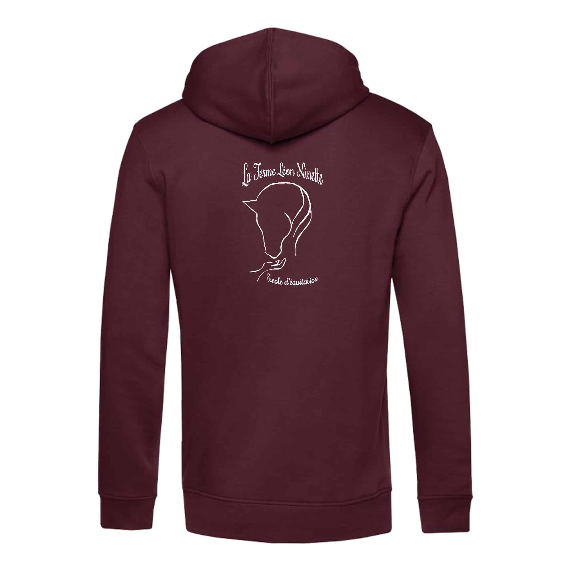 SWEAT A CAPUCHE (homme) - La Ferme Leon Ninette - BCU33B – Image 5