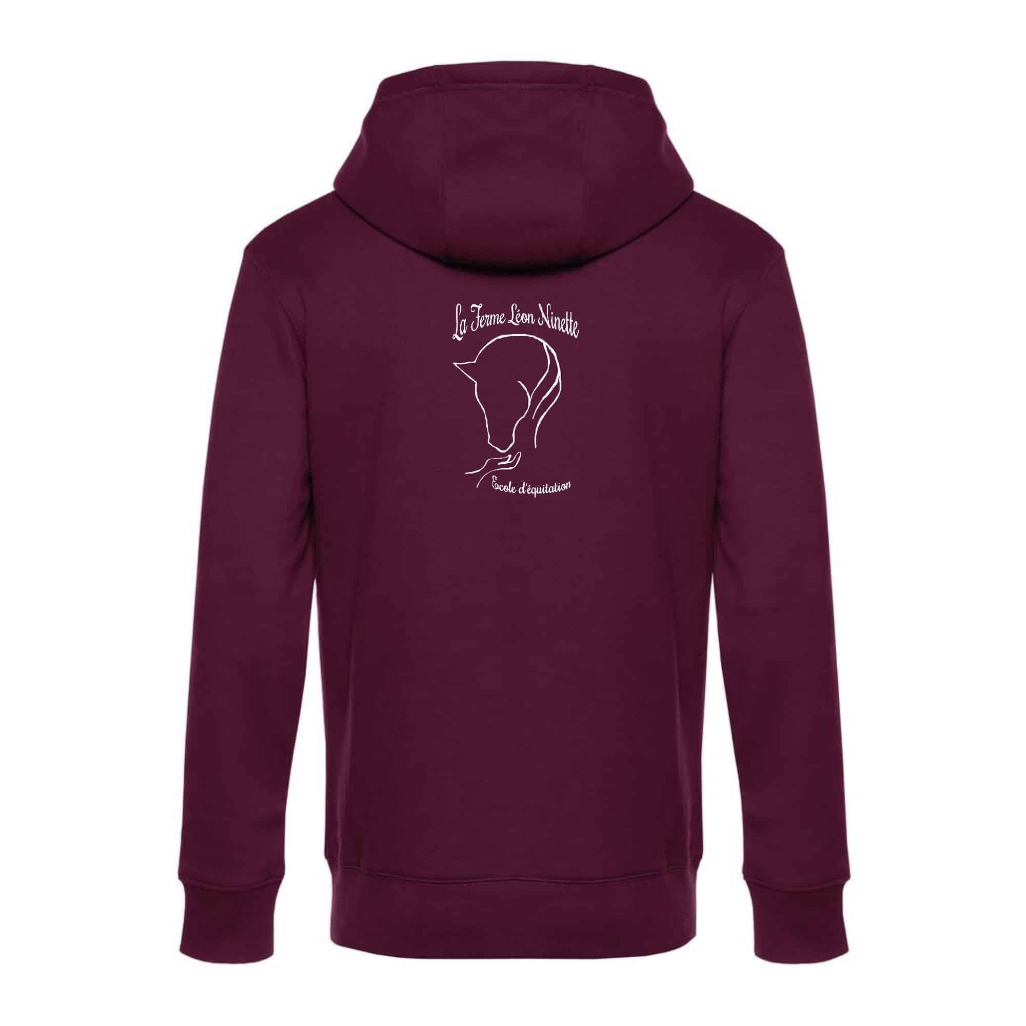 SWEAT ZIPPÉ (Homme) - La Ferme Leon Ninette - BCU03K – Image 5