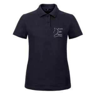 Polo premium (femme) - Écurie des Deux - Navy - BCW463