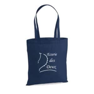 TOTE BAG - Écurie des Deux - Navy - WM101