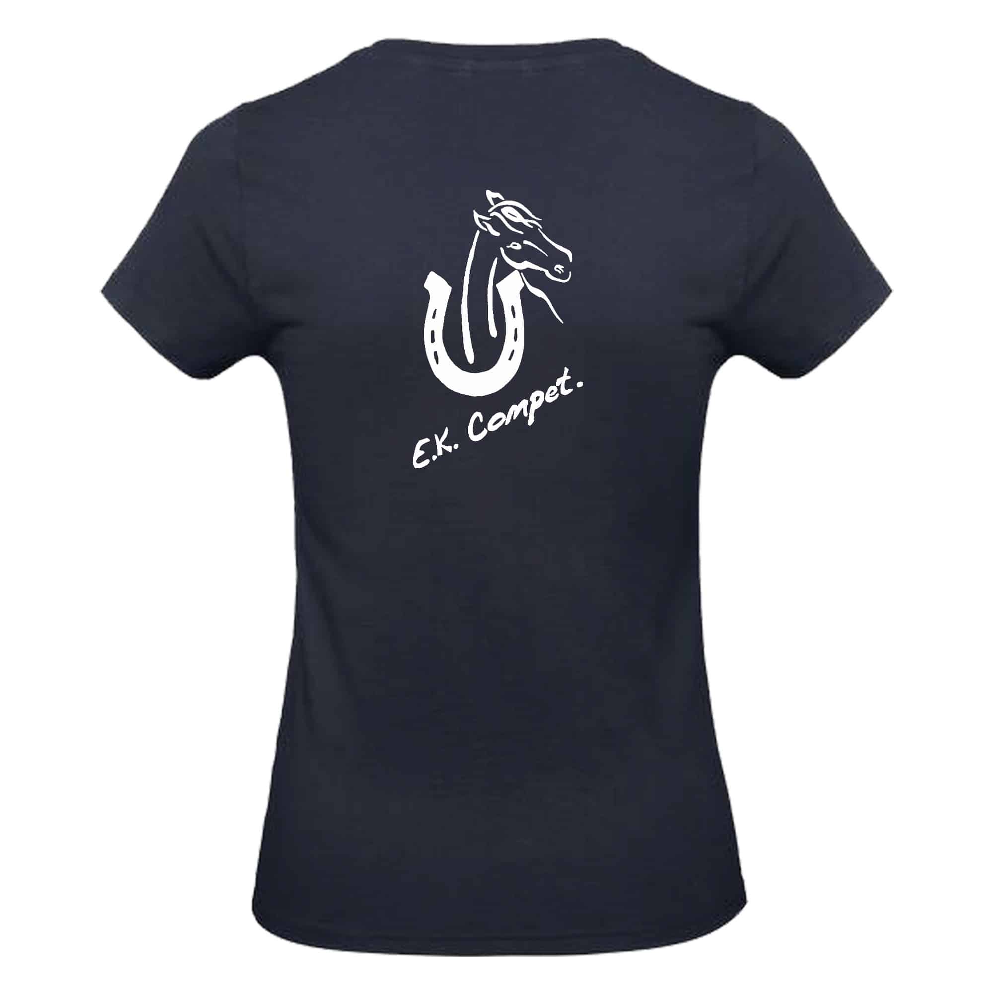 T-SHIRT (femme) - Association des cavaliers d’ek compet - Navy - BC04T – Image 3