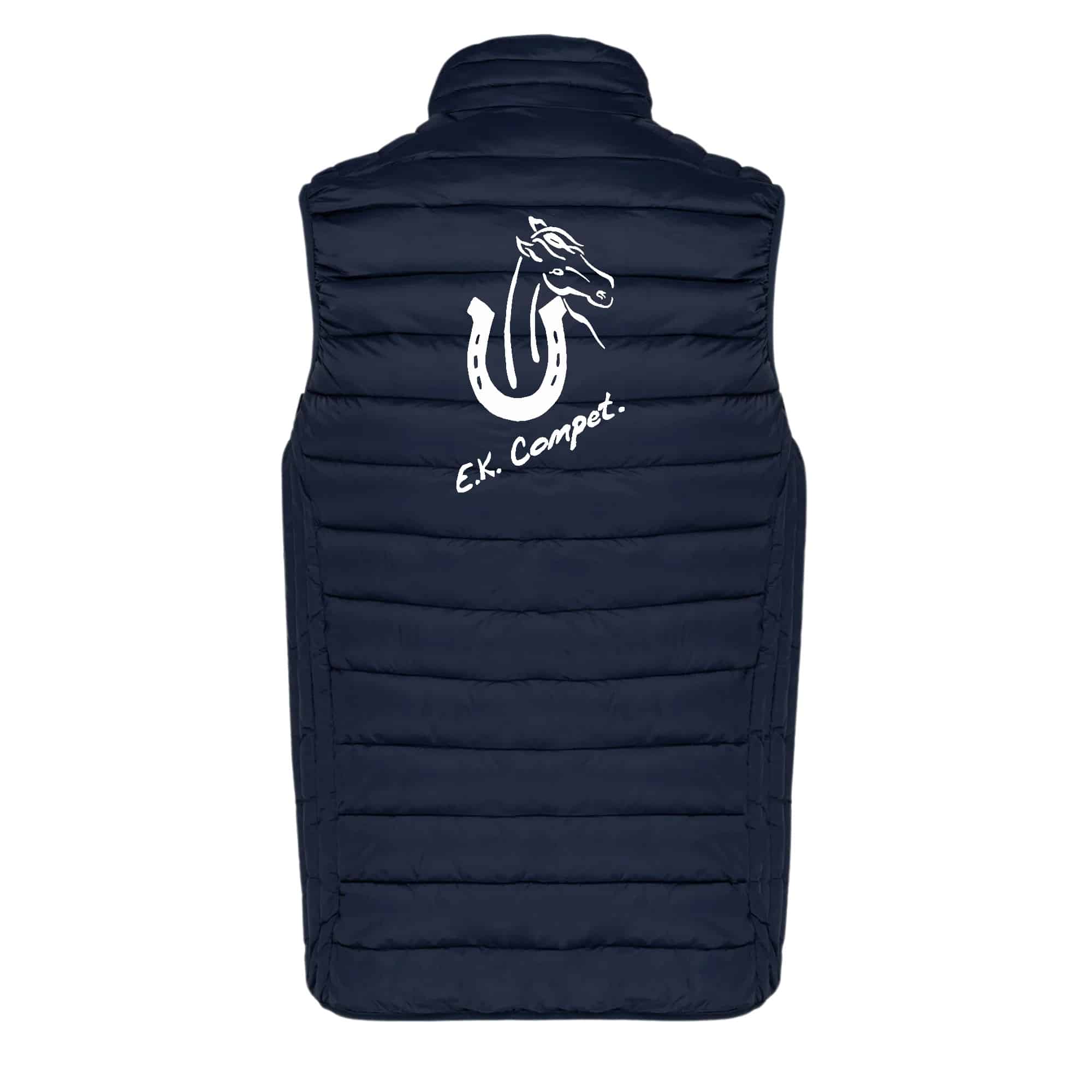 DOUDOUNE SANS MANCHES (femme) - Association des cavaliers d’ek compet - Navy - K6114 – Image 3