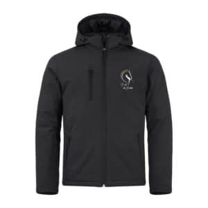 Softshell "PADDED" (homme) - l’Ecole du poulain - Noir - 020952