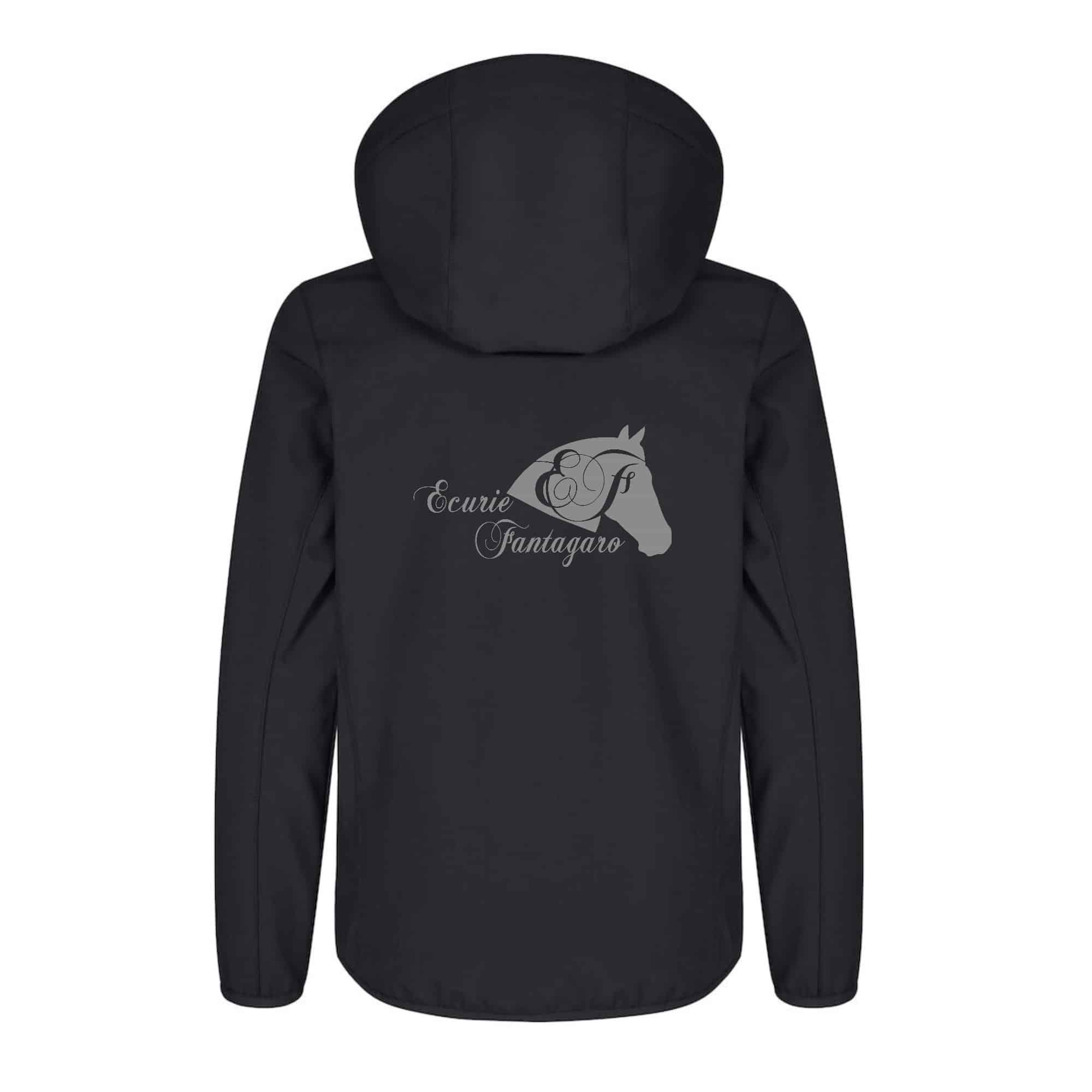 SOFTSHELL "Classic" (enfant) - Ecurie Fantagaro - Noir - 0200909 – Image 3