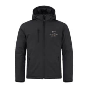 SOFTSHELL "Classic" (homme) - F.C - Monitrice d'équitation indépendante - Noir - 0200912