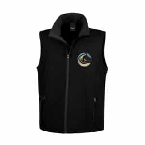 SOFTSHELL SANS MANCHE (femme) – Centre équestre les crinières de gap - Noir - R232F