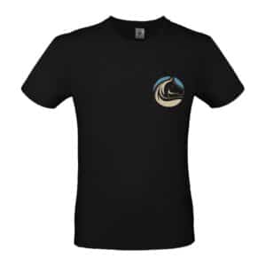 T-SHIRT (enfant) - Centre équestre les crinières de gap - Noir - BC03TK