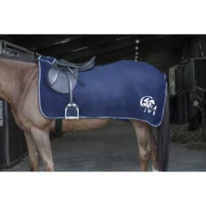 Couvre-reins polaire Riding World - Les écuries du grand Montgenard - Navy - 400154
