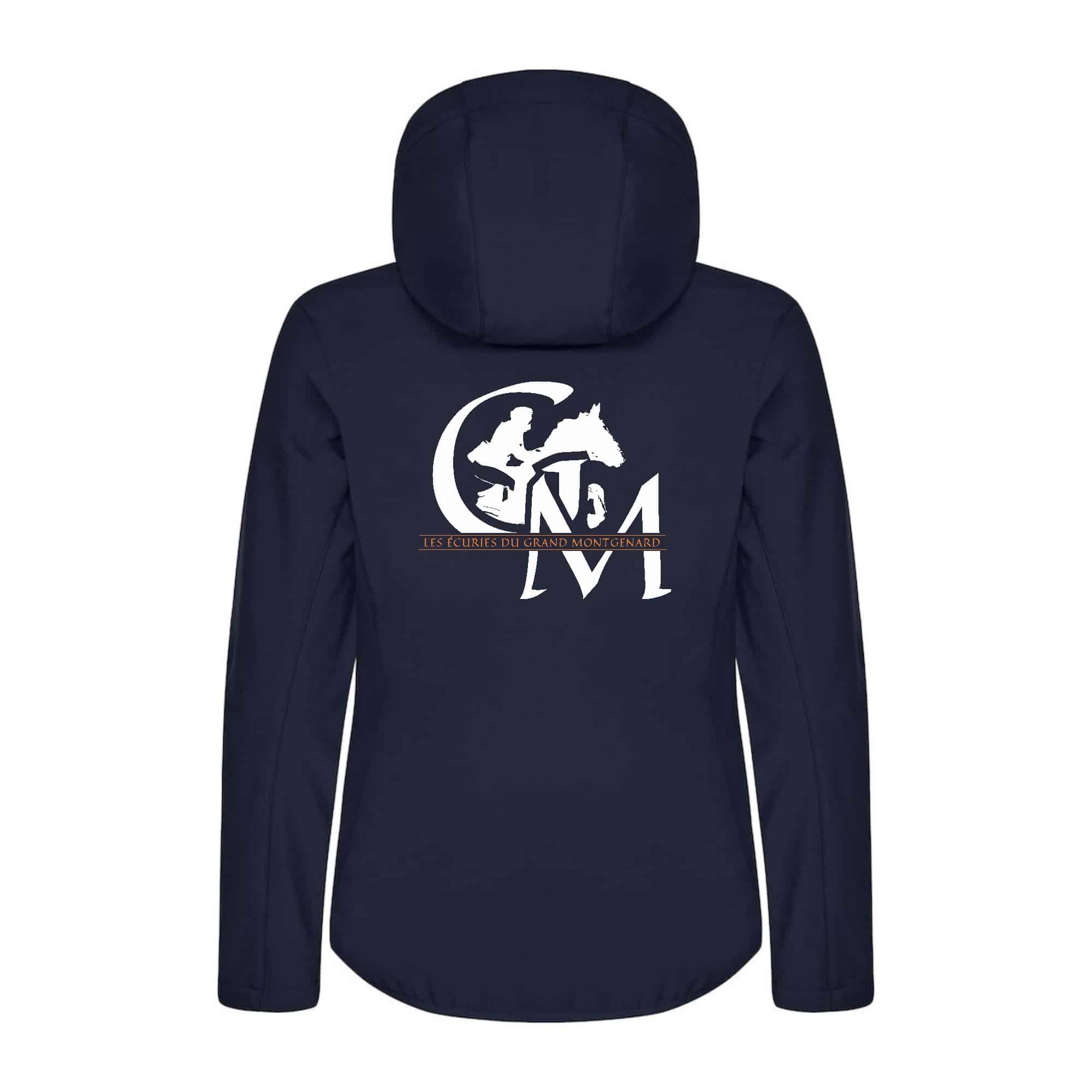 SOFTSHELL "Classic" (femme) - Les écuries du grand Montgenard - Navy - 0200917 – Image 3
