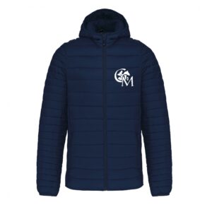 DOUDOUNE AVEC MANCHES ET CAPUCHE (homme) - Les écuries du grand Montgenard - Navy - K6110