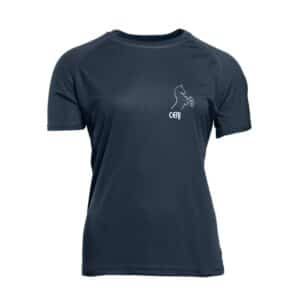 T-Shirt respirant (femme) - Les Grandes Marques - Navy - PK141