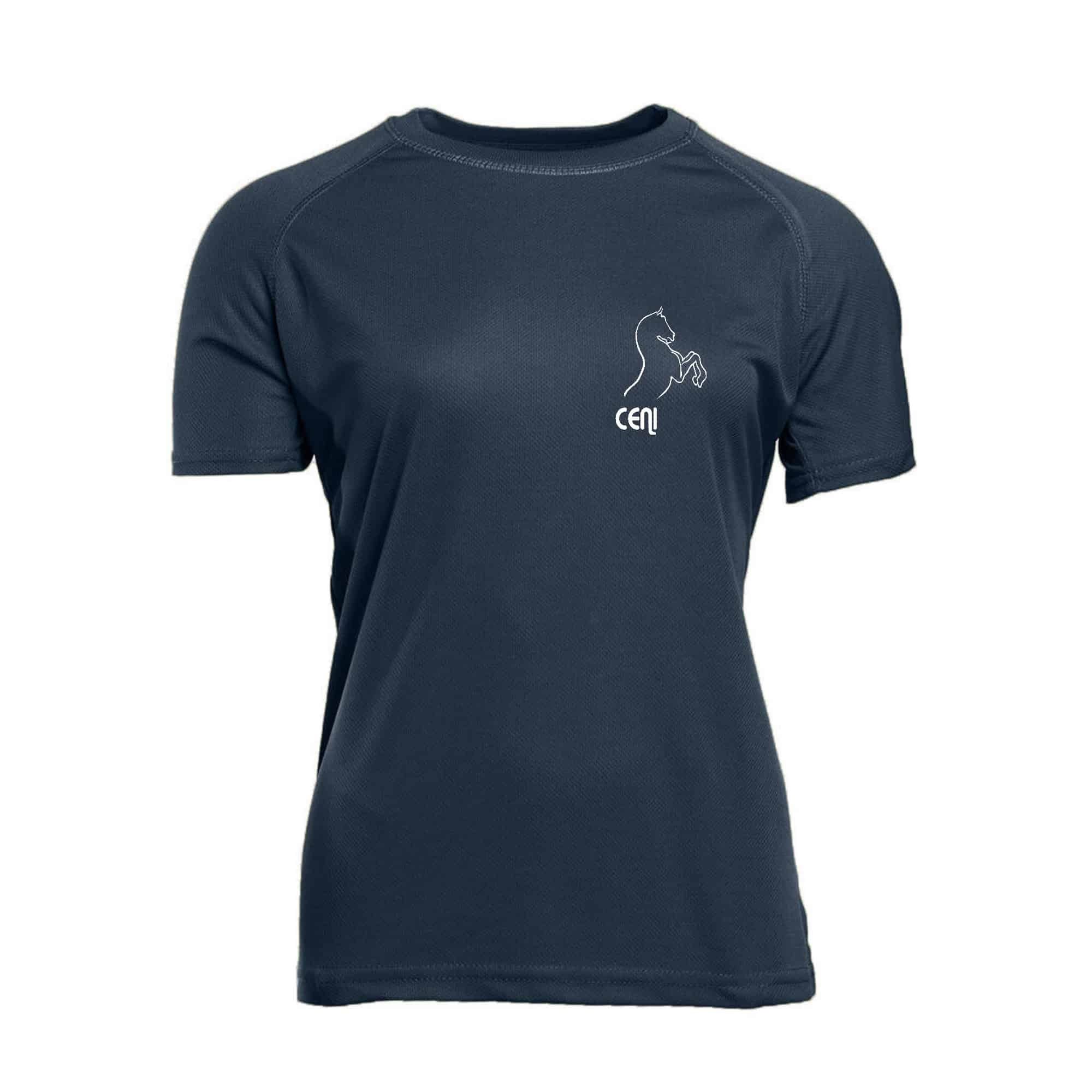 T-Shirt respirant (femme) - Les Grandes Marques - Navy - PK141