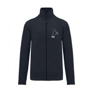 Veste micropolaire zippée (enfant) – Les Grandes Marques - Navy – K920