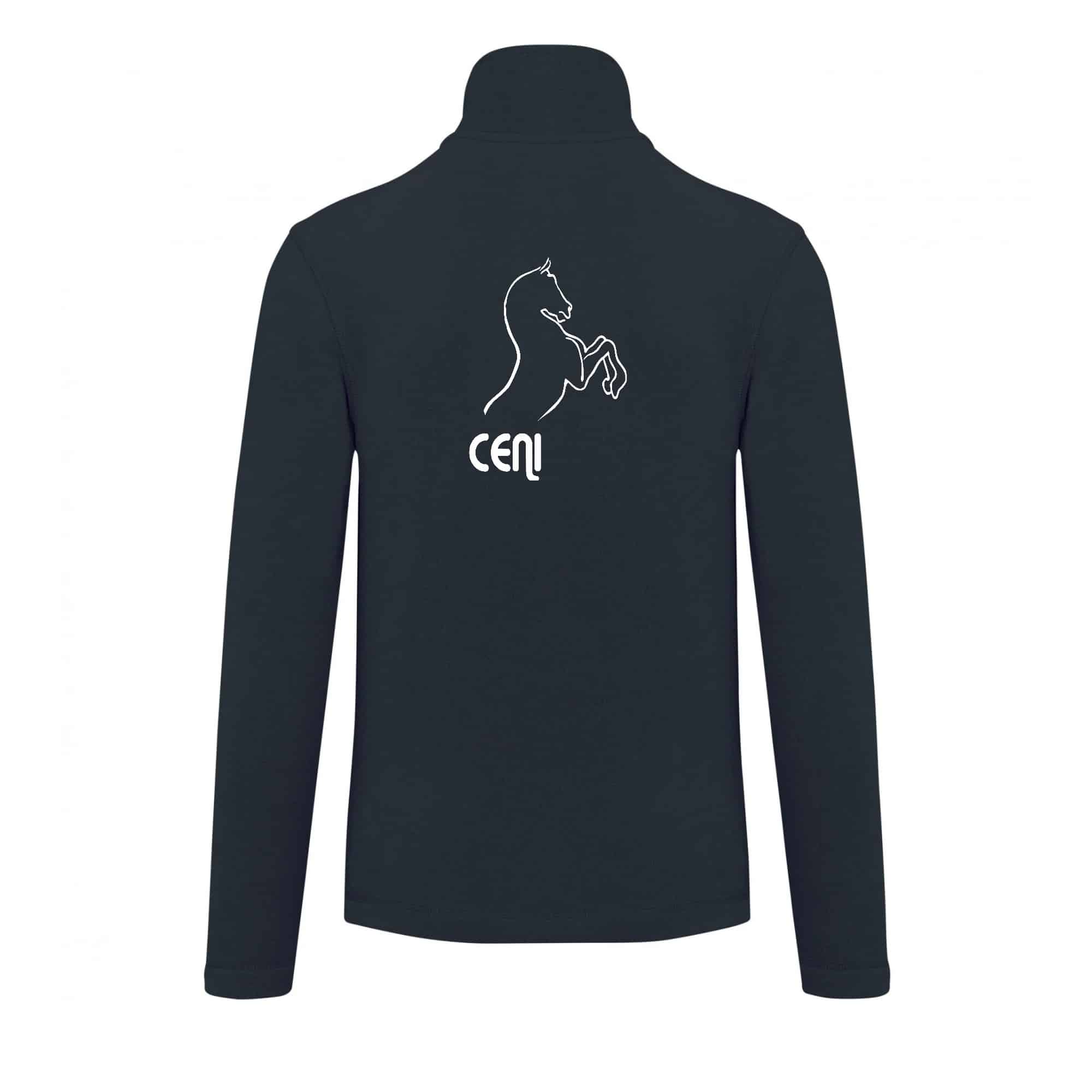 Veste micropolaire zippée (homme) – Les Grandes Marques - Navy – K911 – Image 3